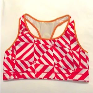 NIKE | Red/White Dri-Fit Sports Bra